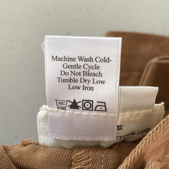 Coldwater Creek Wide Leg High Rise Soft Drape Pants 100% Tencel Flap Back Pocket - Picture 8 of 14